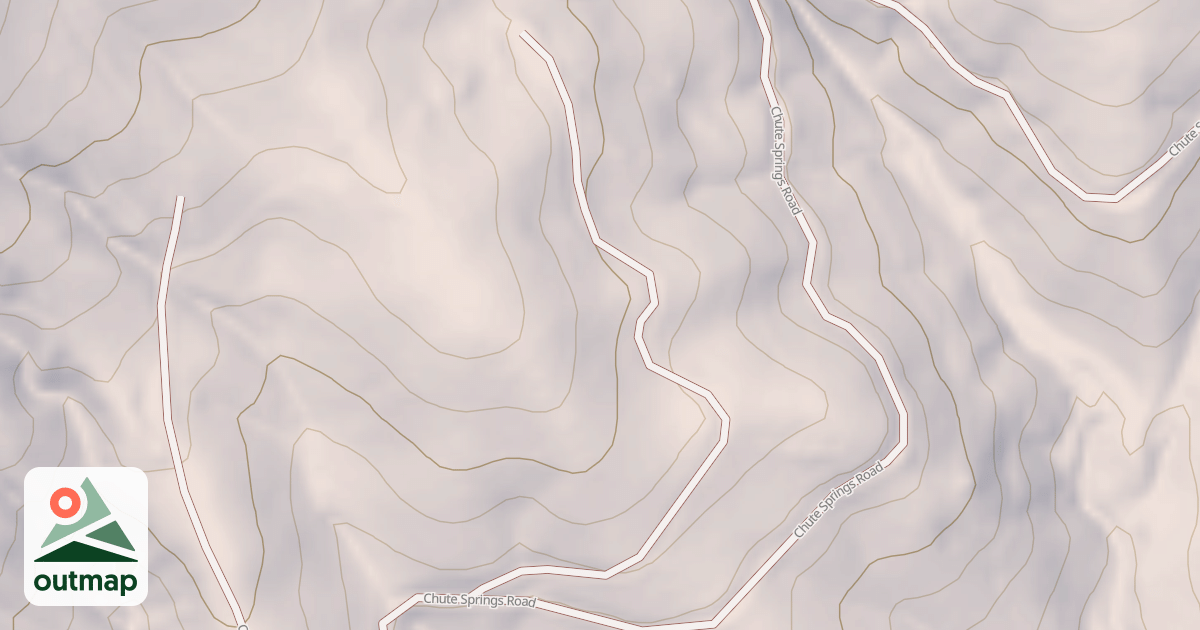 Map of CHUTE SPRINGS
