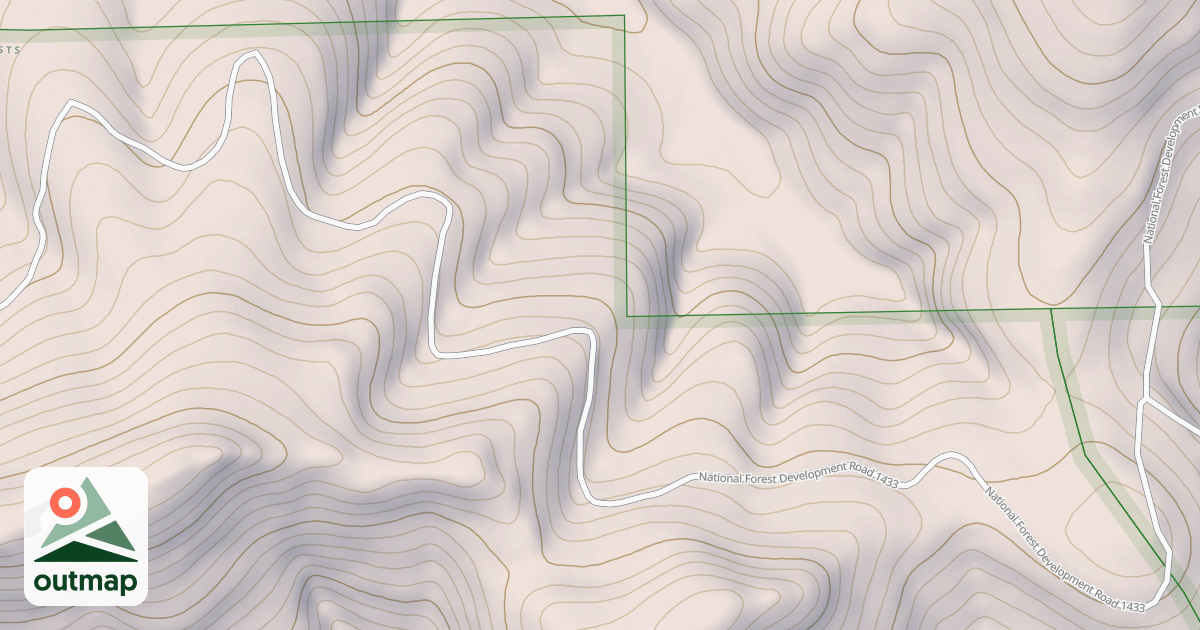 Map of BABY GRAND RIDGE