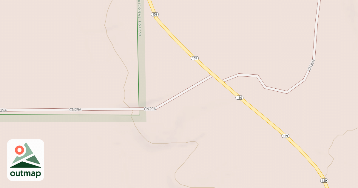 Map of CN29A