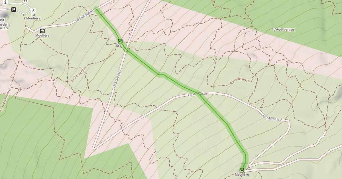 Map preview of La Cervoise