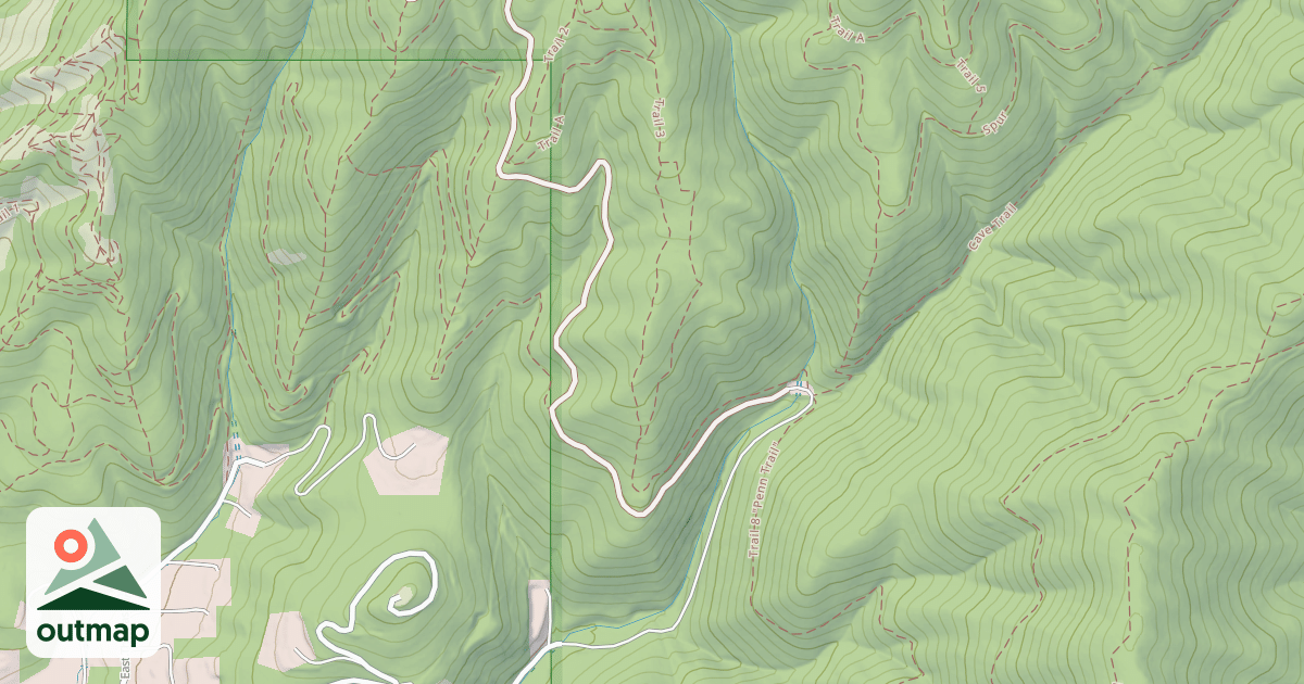 Map of South Canfield Ohv