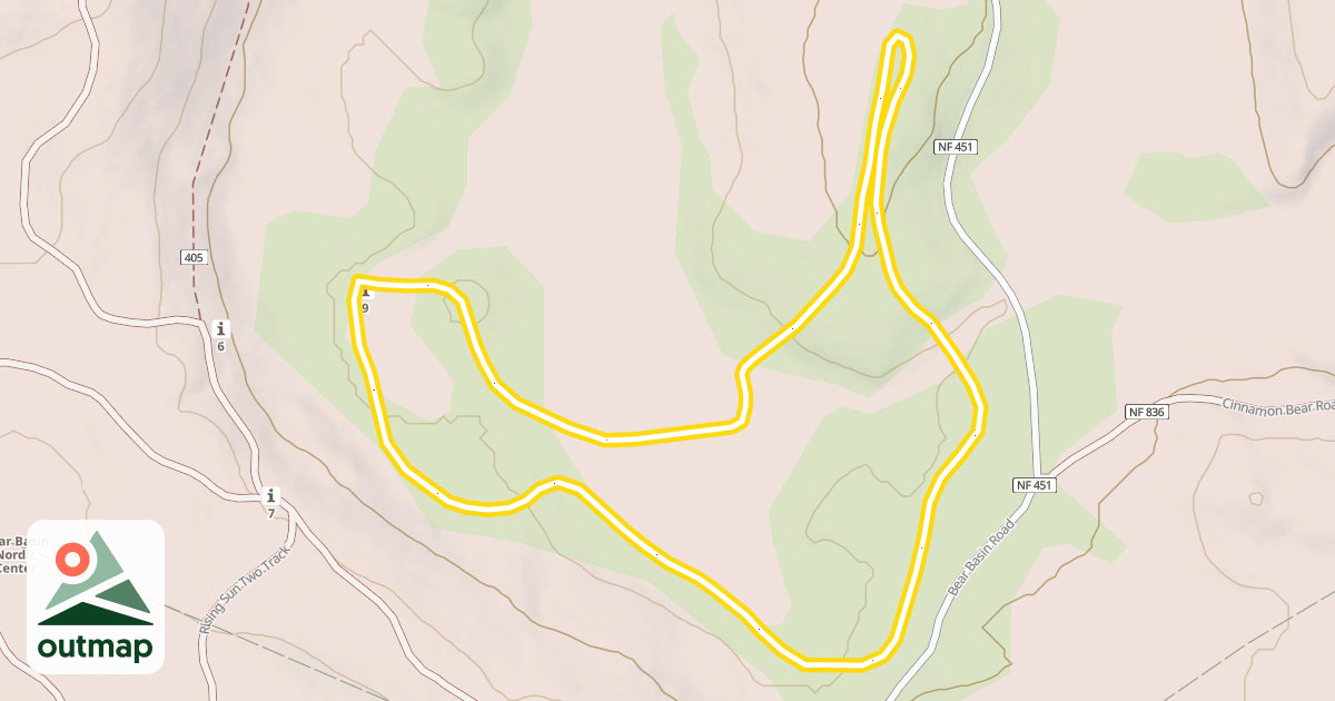Map of Scott's Loop