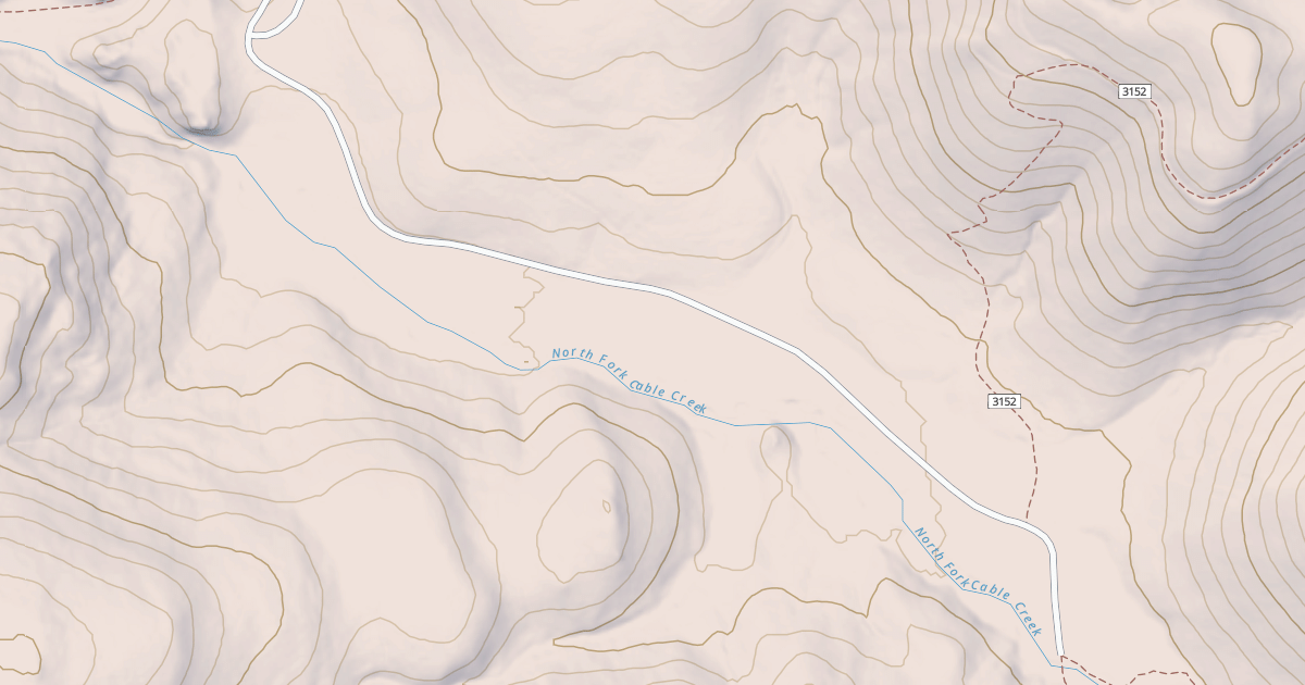 Map preview of USFS Motor Vehicle Use Map Roads {41F093C2-75D0-4886-8BF0-21FC0A8681EC}