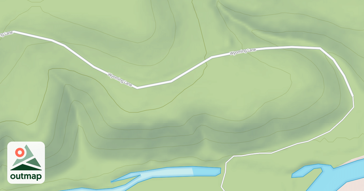 Map of NATIONAL SCENIC TRAIL