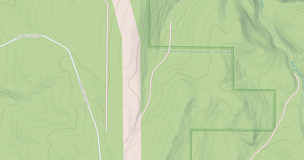 Map preview of USFS Motor Vehicle Use Map Roads {459FC780-3E1A-4F7C-B889-2E166B3842D1}