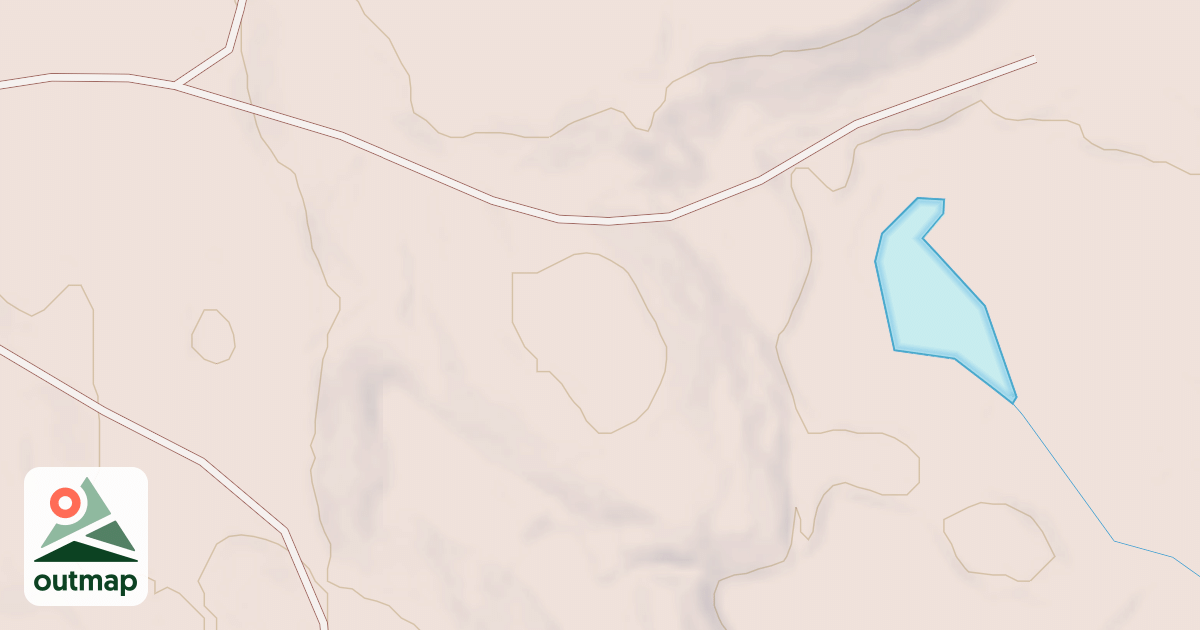 Map of INDIAN HEAD SPUR A