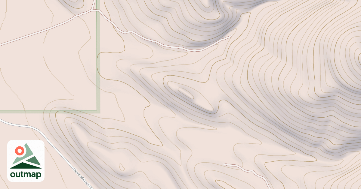 Map of CABIN-YELLOWJACKET ACCESS