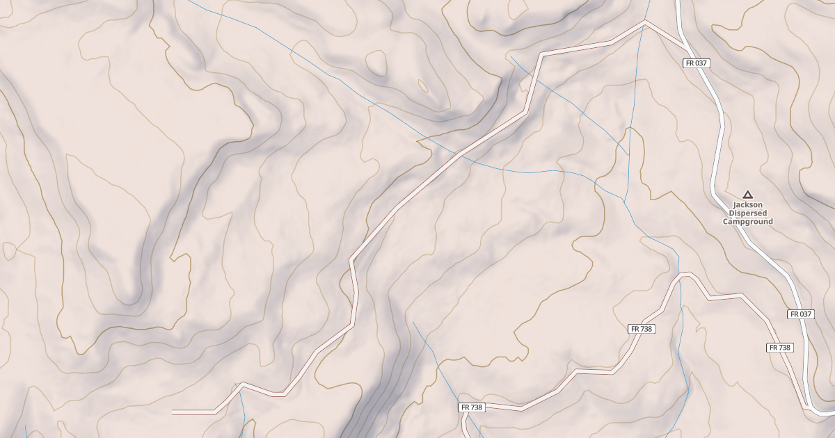Map preview of JACKSON MTN A