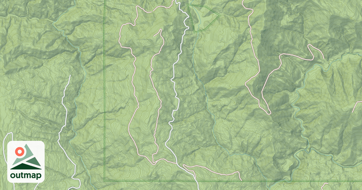 Map of EUCHRE CREEK
