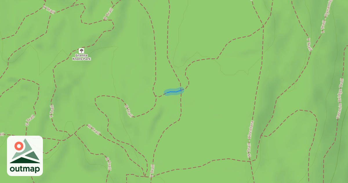 Map of Red Trail