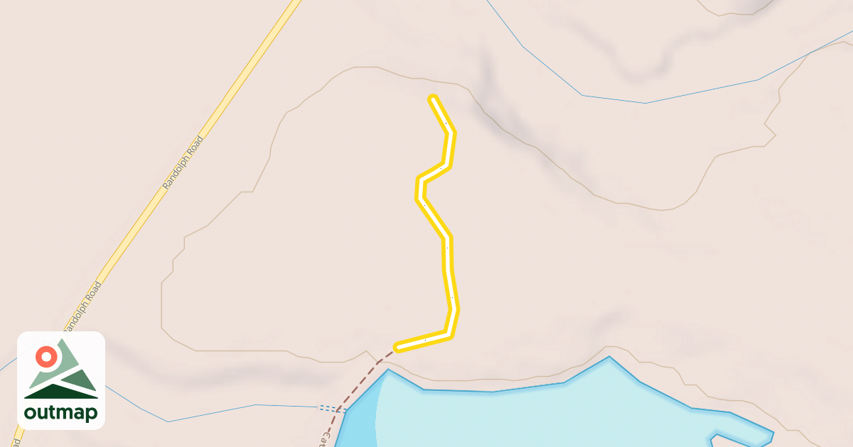 Map of Catamount Trail
