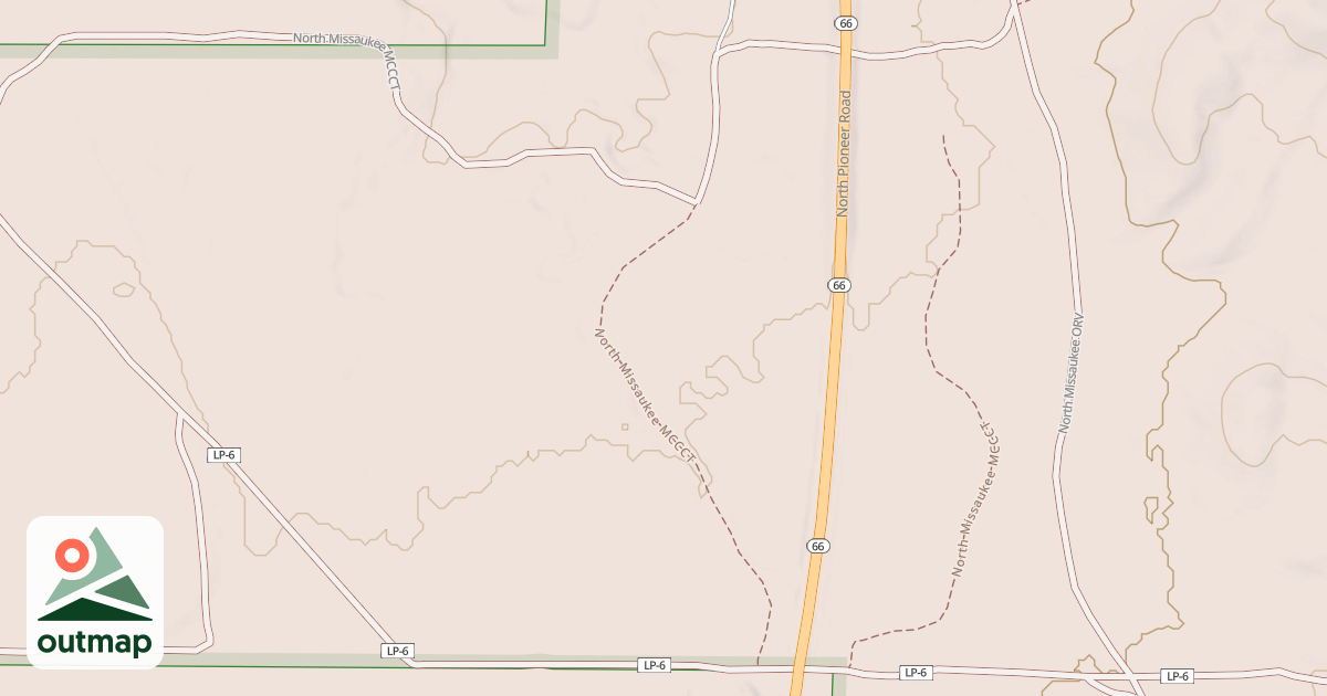 Map of North Missaukee Trail