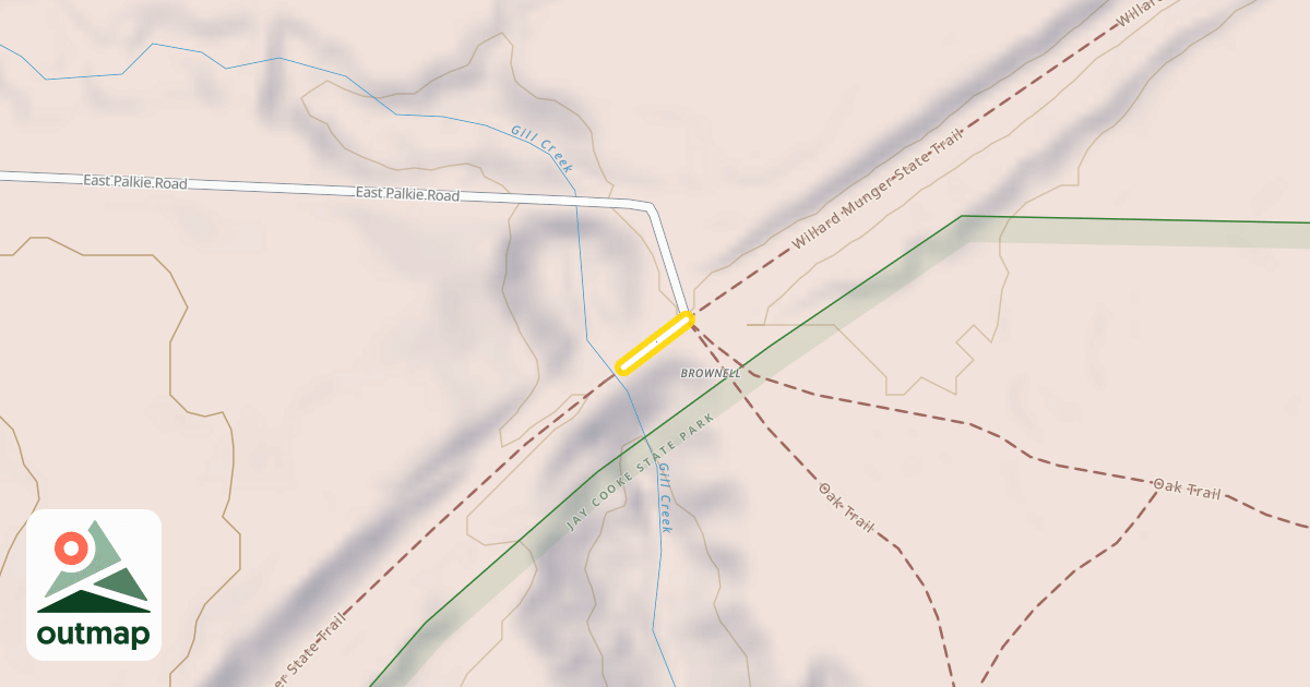Map of Willard Munger State Trail