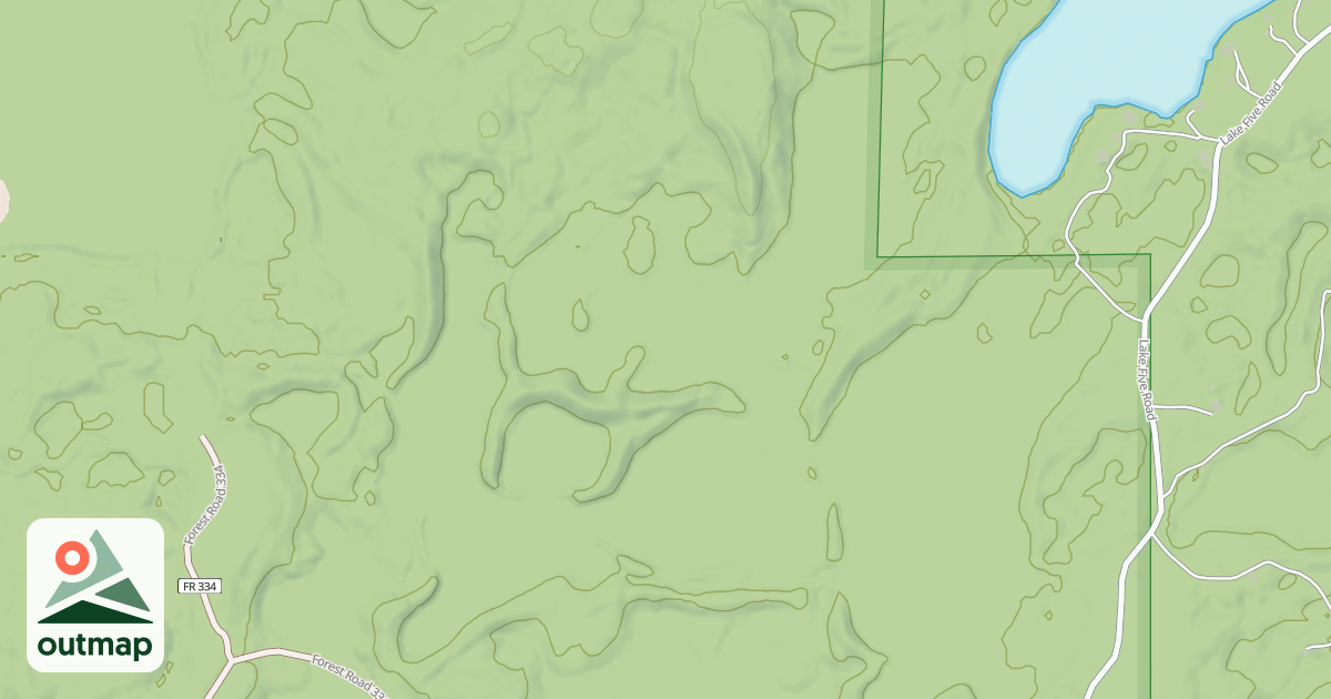 Map of FR 334A