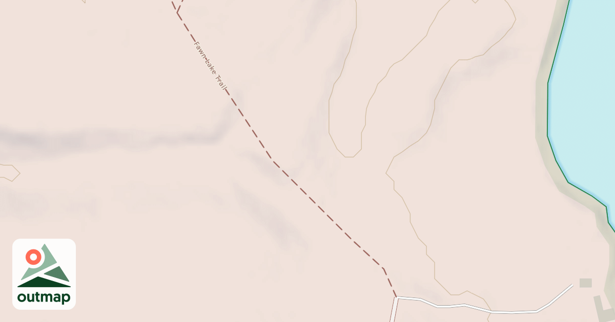 Map of Fawn Lake Trail