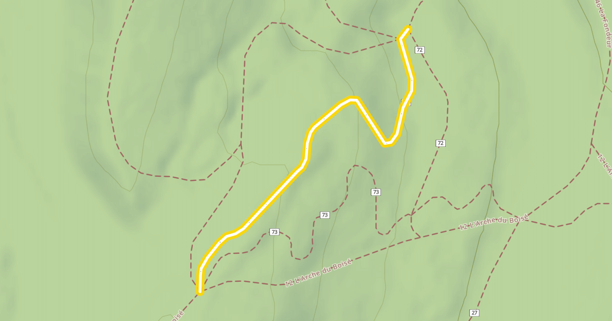 Map preview of 72 La Chousse
