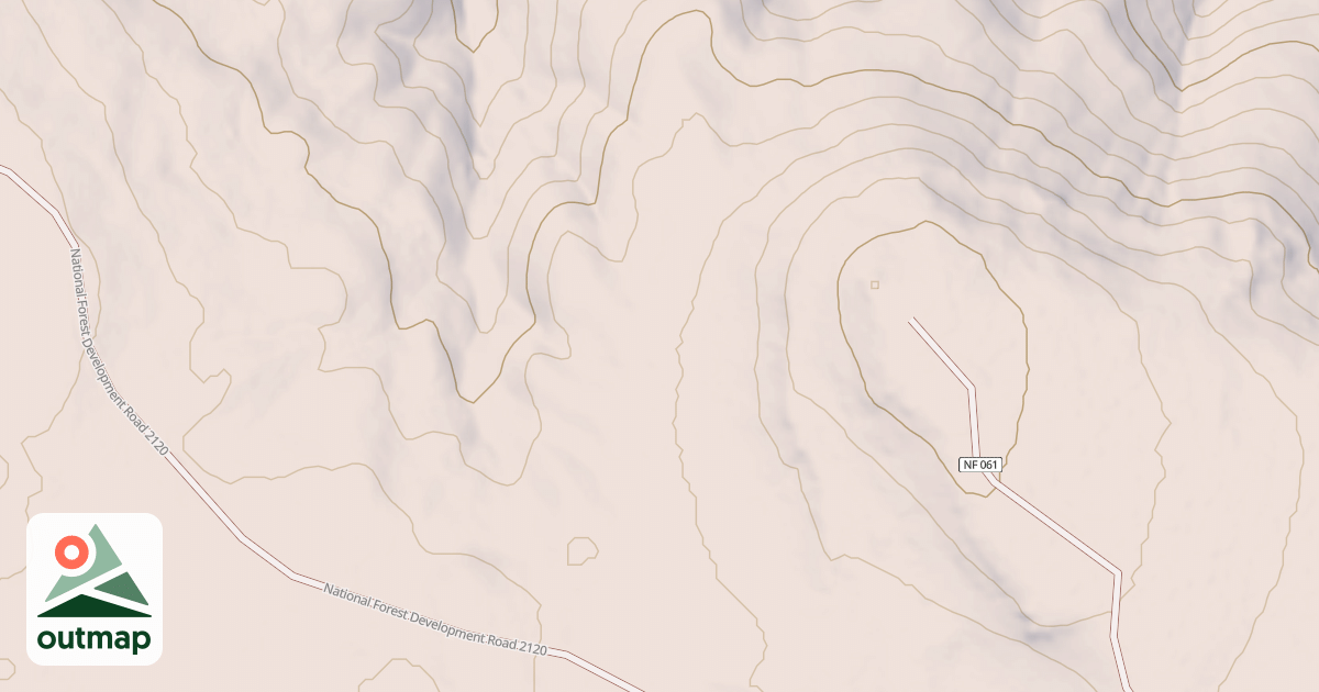 Map of USFS National Forest System Roads {4BBBFD89-4735-4A38-8541-70FF94A25010}