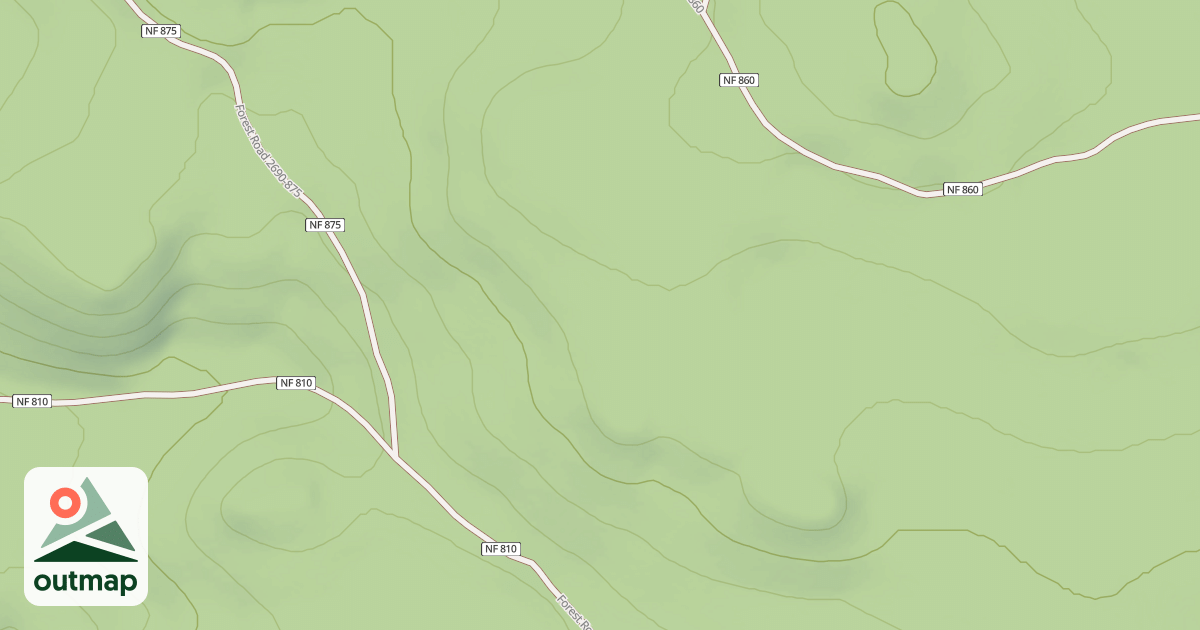 Map of SANTIAM PASS OHV ATV TRAIL #19