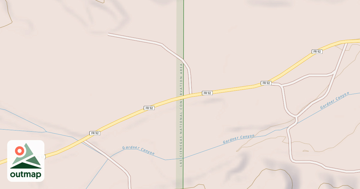 Map of BLM National GTLF Public Motorized Roads 261e8952-0c8d-4858-9444-e55f1305857c