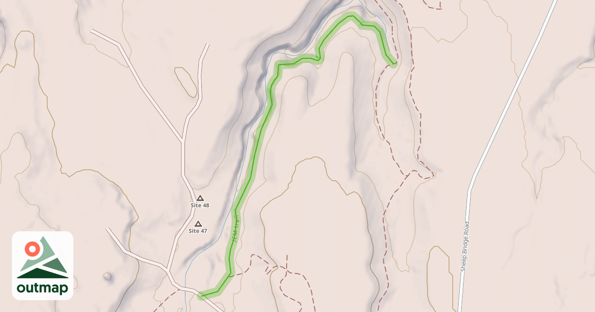 Map of JEM Trail