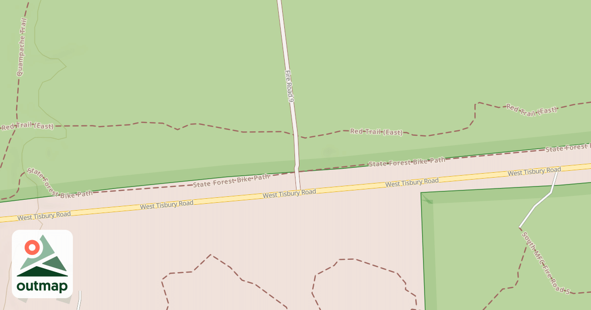 Map of Fire Road 56