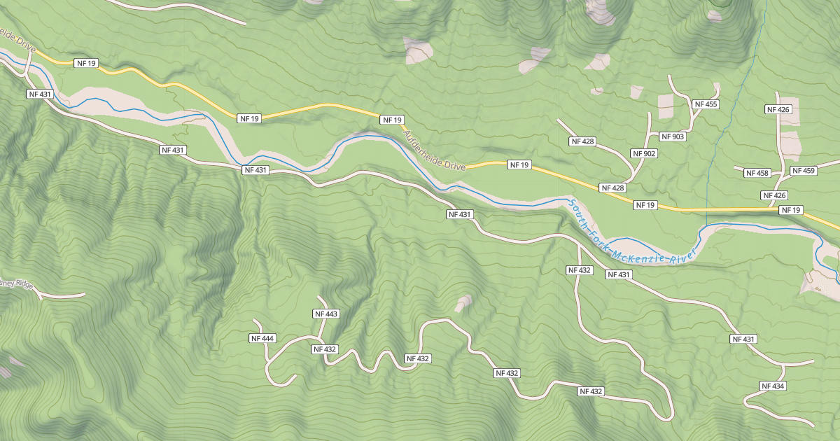 Map preview of CHUCKSNEY CREEK