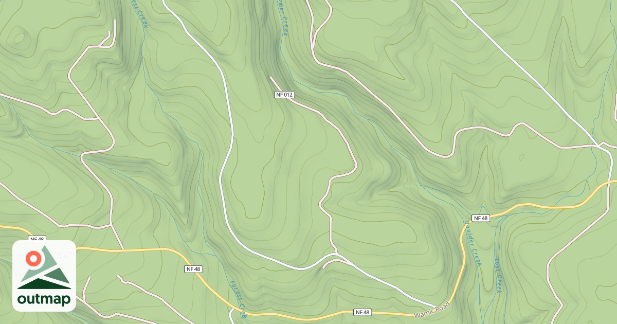 Map of 4880