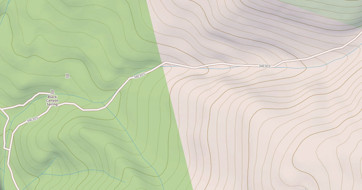 Map preview of Black Canyon
