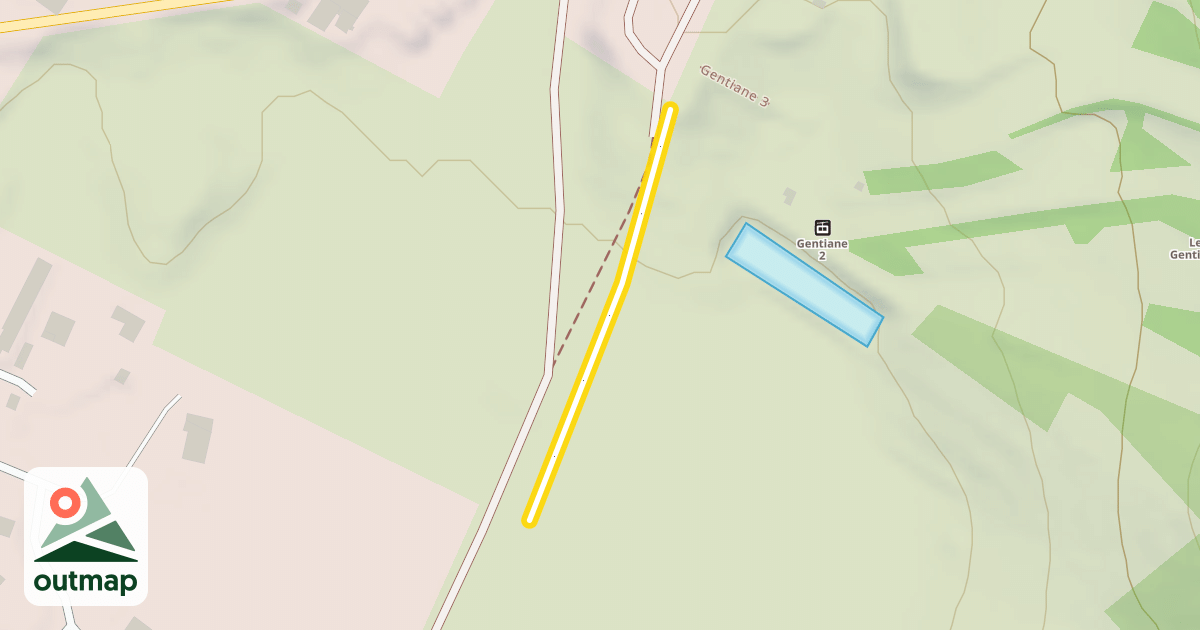 Map of La Combette
