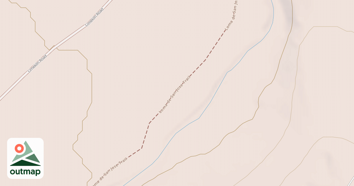 Map of Loma De San Jose