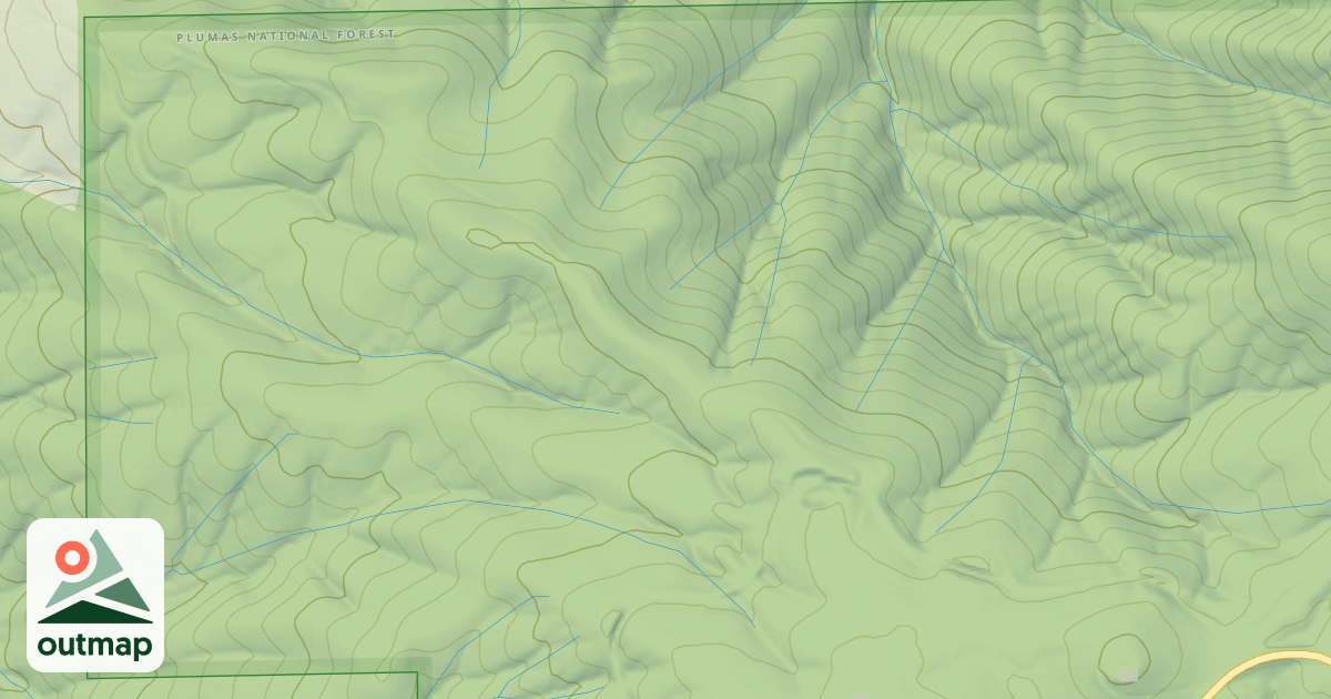 Map of OLD RAILROAD