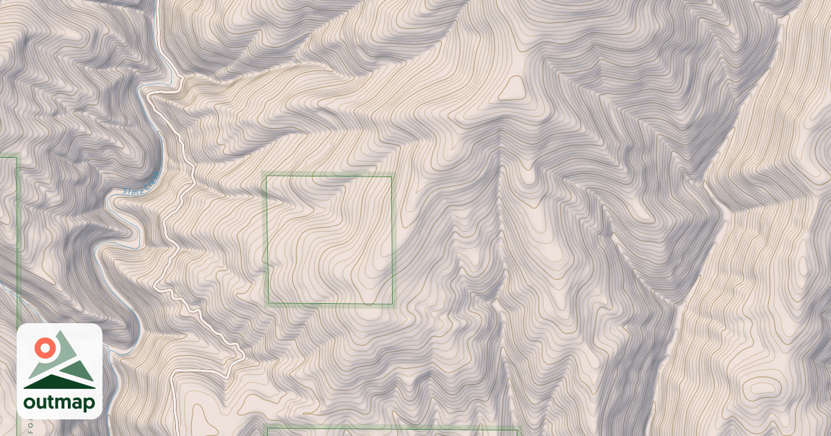 Map of Dunn Peak