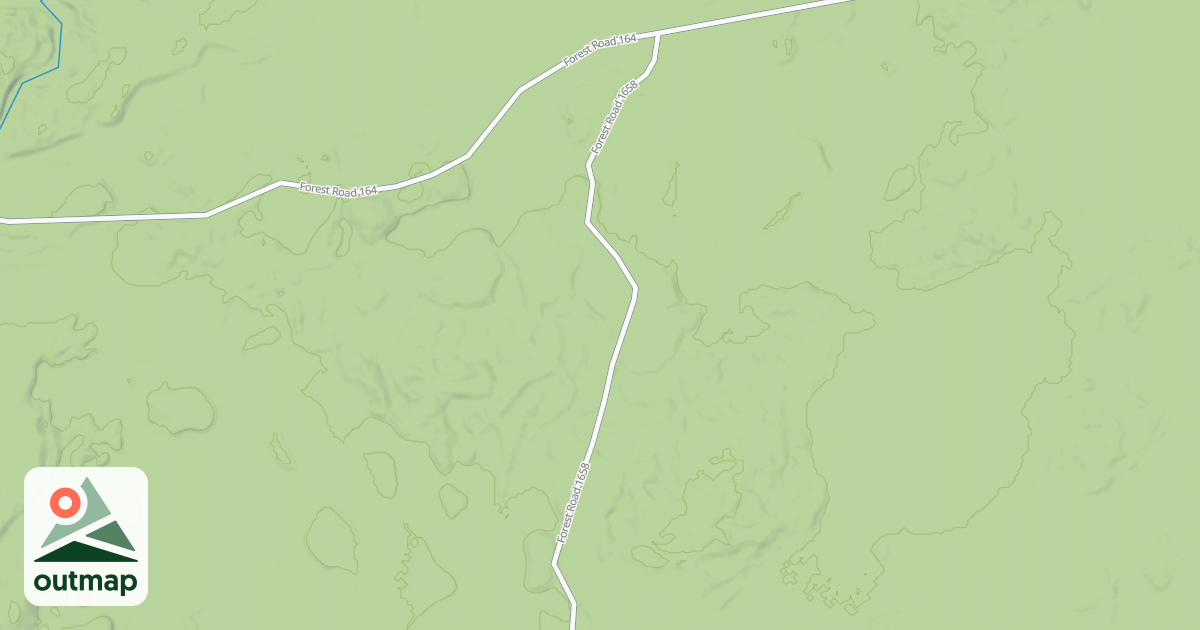 Map of FR 1658
