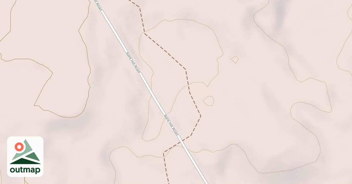 Map of Rocky Pond Path