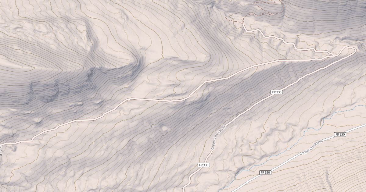 Map preview of COPPER CAMP SPUR A1