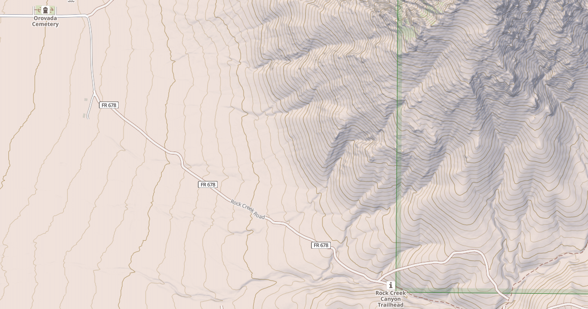 Map preview of ROCK CREEK