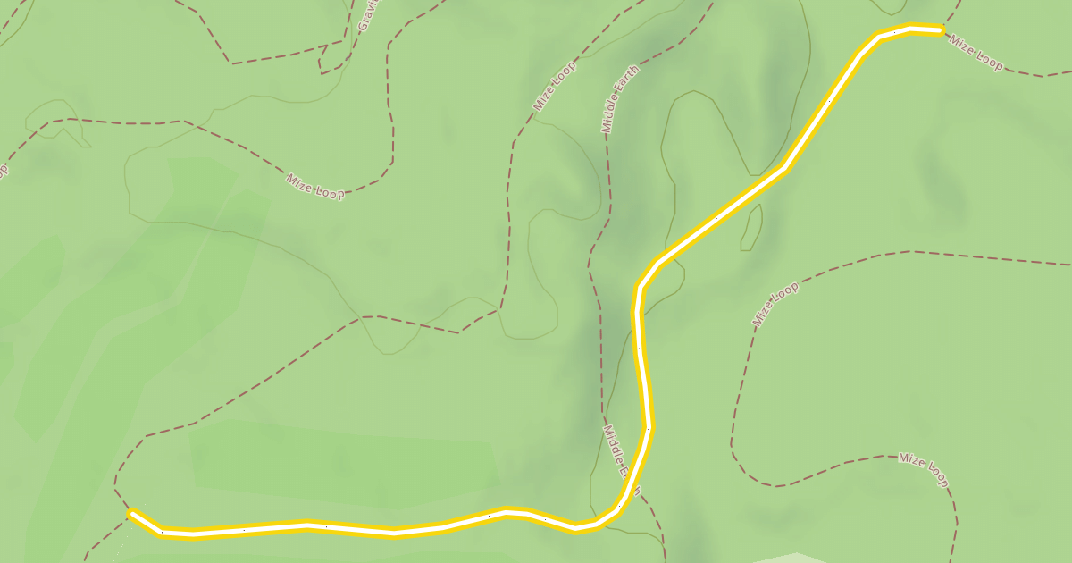 Map preview of Mize Loop