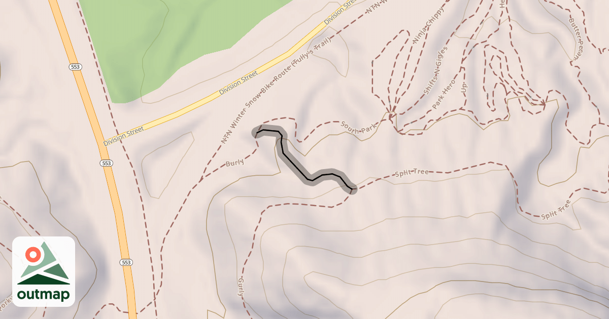Map of Burly