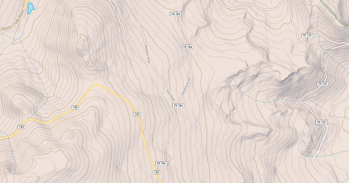 Map preview of MAINLINE