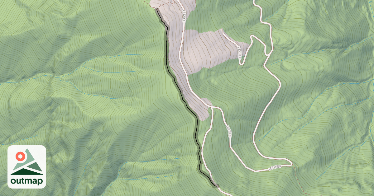 Map of Dark Matter Ridge