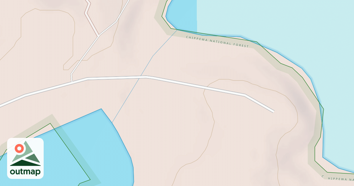Map of DIAMOND LAKE ACCESS