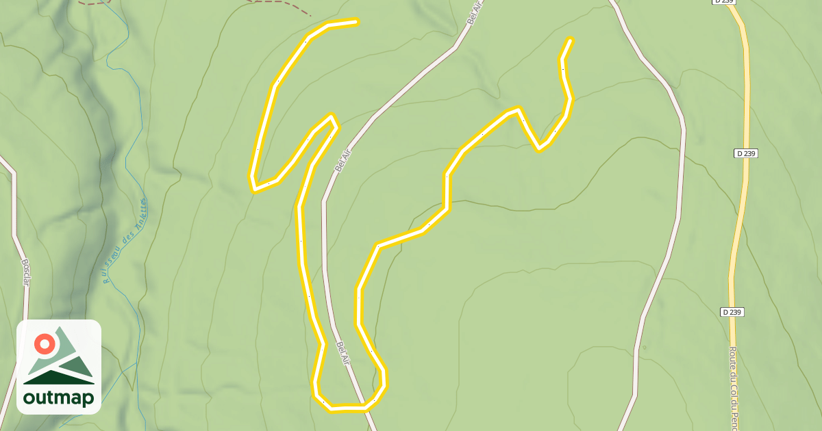 Map of La Draholeta