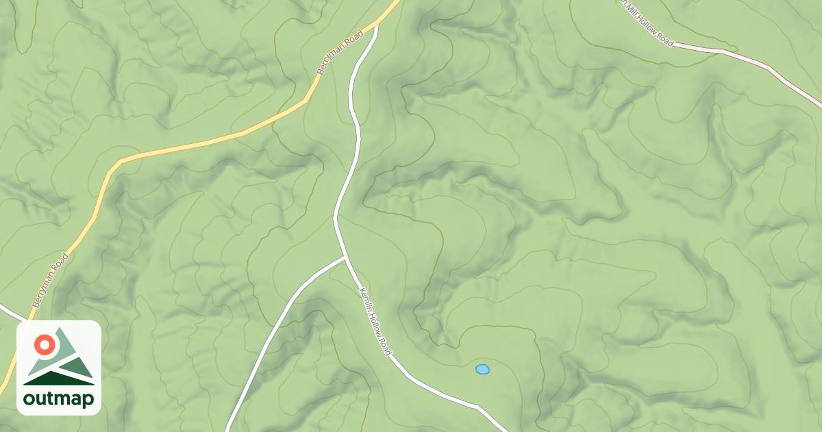 Map of KEMLIN HOLLOW