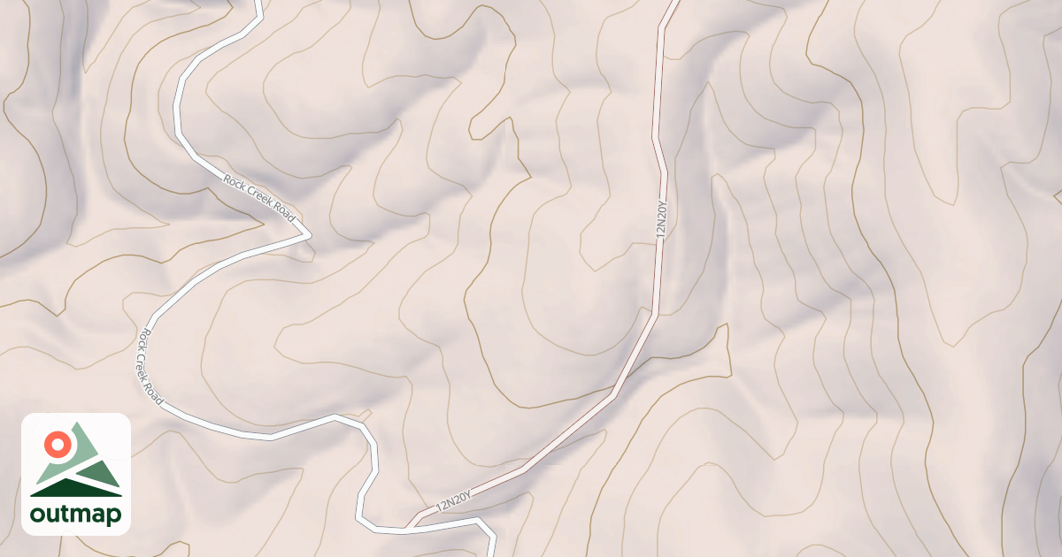 Map of Bald Tie