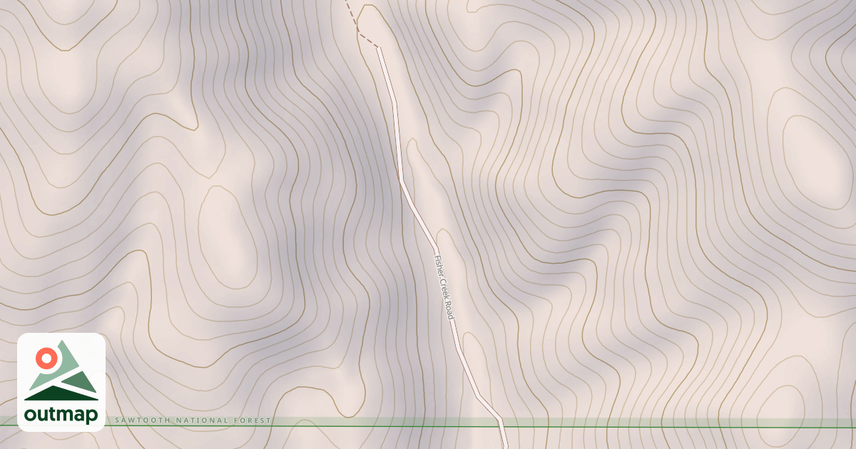 Map of FISHER CREEK