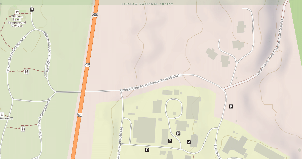 Map preview of USFS Motor Vehicle Use Map Roads {09C2F41F-E86E-424A-BF1A-EB1F0754434D}