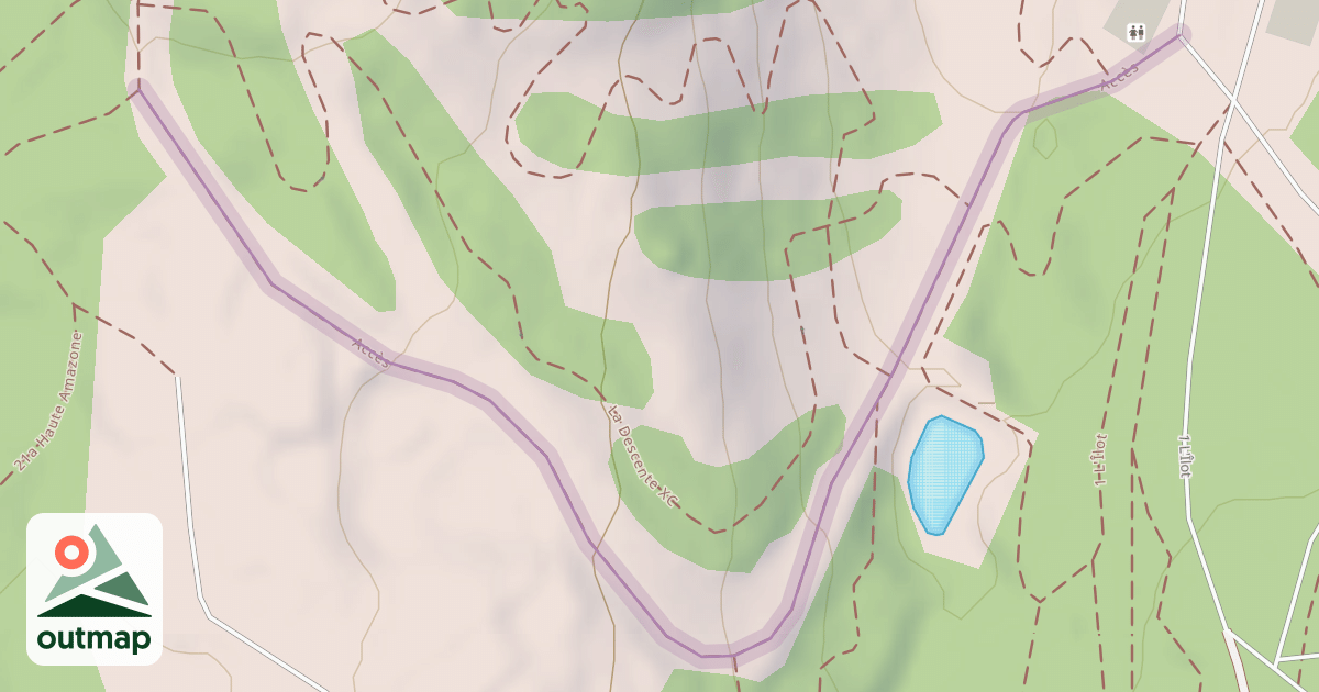 Map of Accès