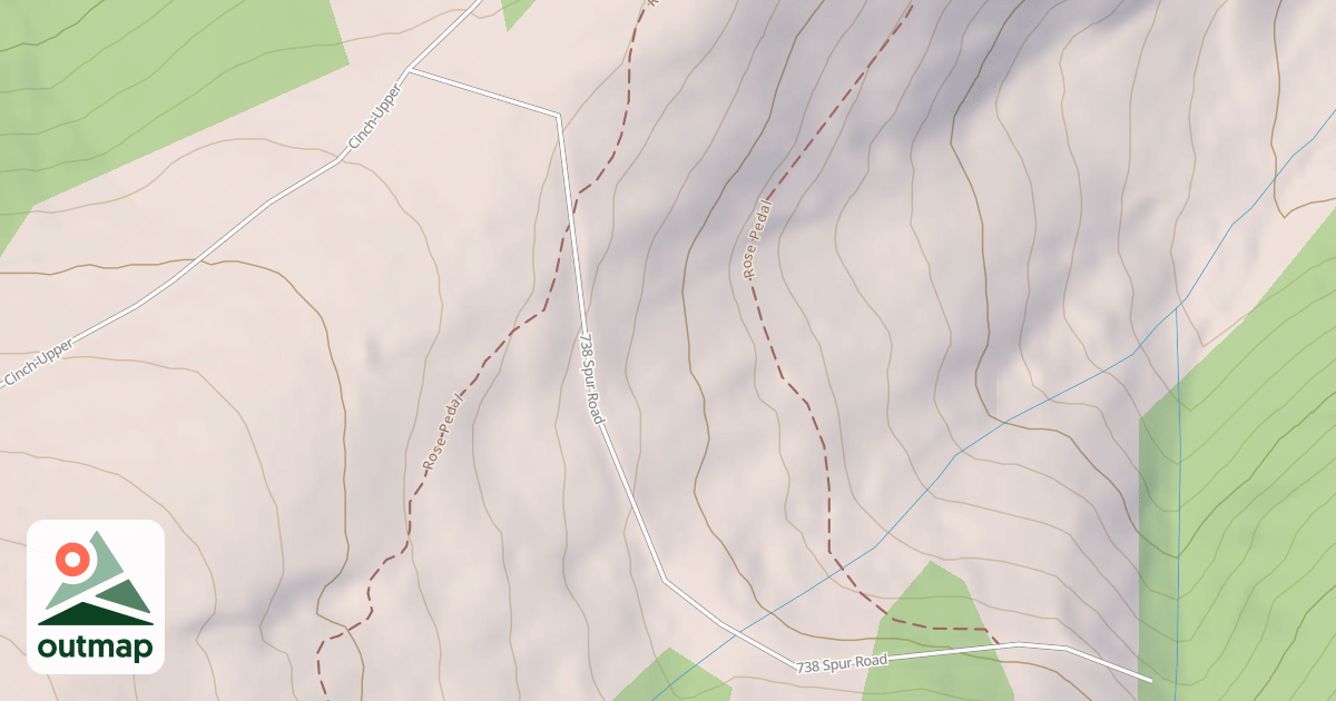 Map of 738 SPUR