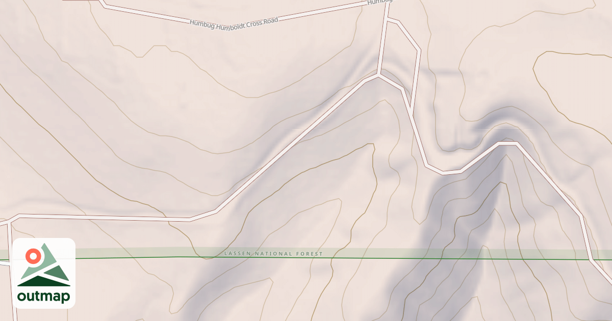 Map of COLLINS BUTT CREEK