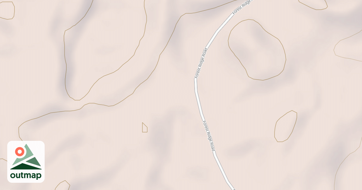 Map of Pine Center Trail
